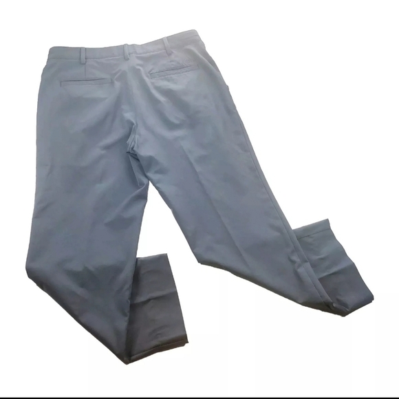 Adidas Men's Golf Pants Charcoal Gray 34x30 Embroidered Logo Straight Leg - Picture 5 of 7